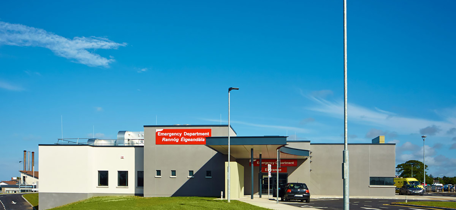 Front of Wexford General Hospital